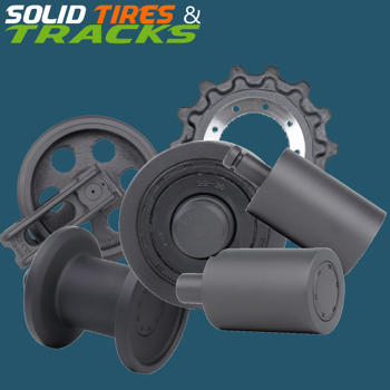 Volvo MCT 110C, 125C, 135C, 145C Bottom Roller # 16213288
