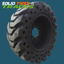 Set of 4, Solid Skid Steer Tire 10-16.5 - Best Value Tires