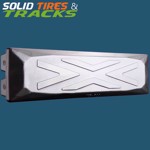 300mm Bolt-On Rubber Pad 101mm Pitch - Heavy Duty