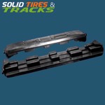 700 mm Clip-On Rubber Pad 175mm Pitch - Heavy Duty