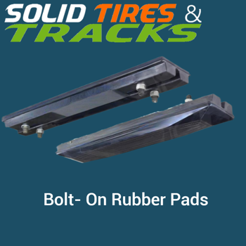 475 mm Bolt-On Rubber Pad 171mm Pitch- Heavy Duty